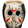 Halloween * Best Pirce Sculpted Jason Voorhees Shot Glass 3.5 Oz. Friday The 13Th Multi-Color