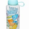 Movies * Flash Sale Stitch Bubble Tea Water Bottle 33 Oz. Lilo & Stitch Clear