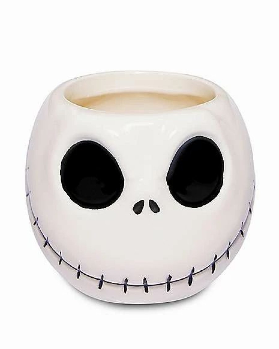 Halloween * Wholesale Sculpted Jack Skellington Mini Glass 3.5 Oz. The Nightmare Before Christmas Multi-Color