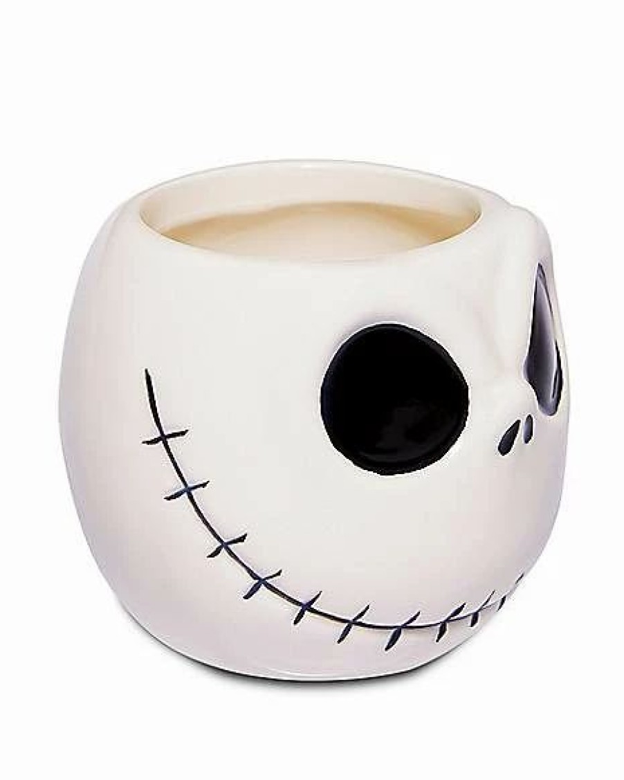 Halloween * Wholesale Sculpted Jack Skellington Mini Glass 3.5 Oz. The Nightmare Before Christmas Multi-Color