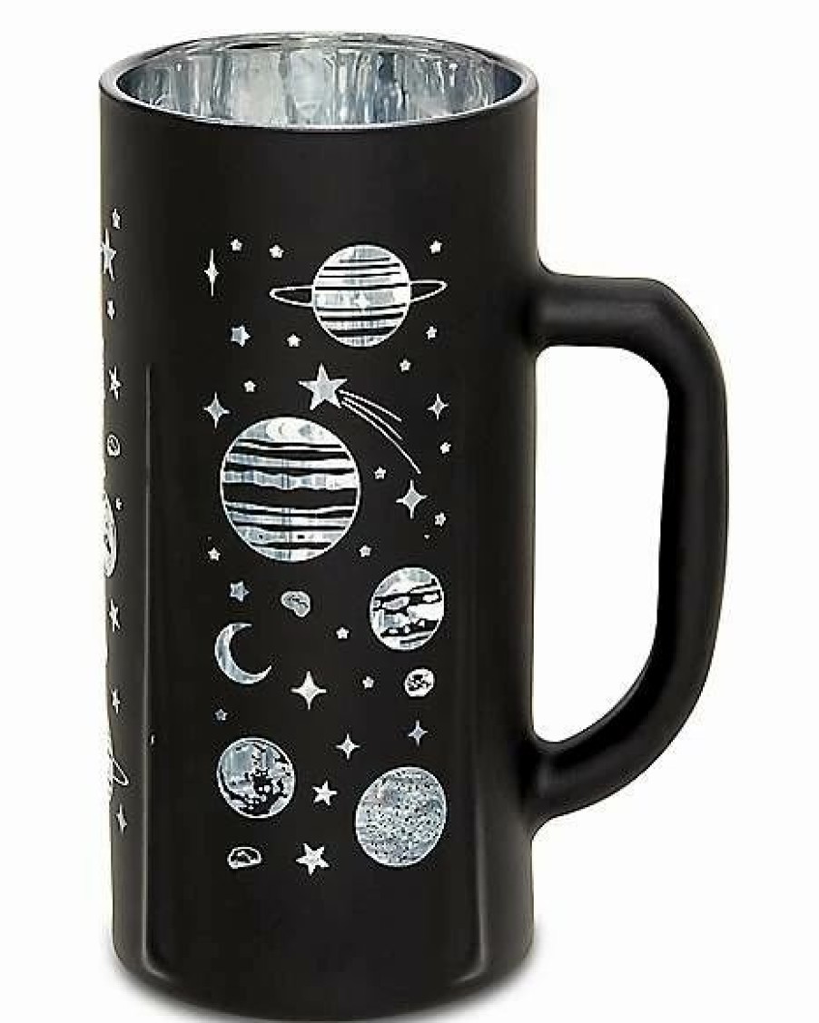 Christmas * New Galaxy Beer Mug 18 Oz. Black