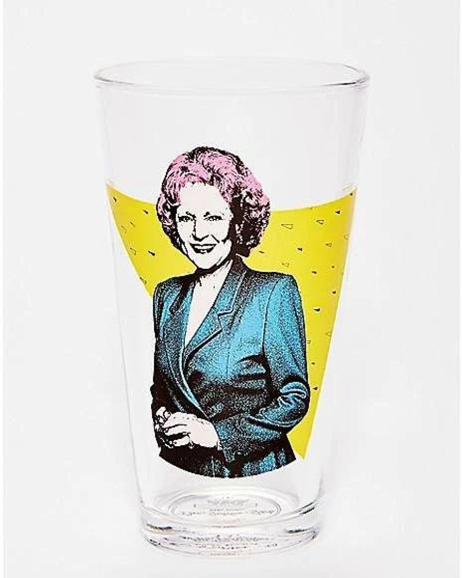 Television * Promo Golden Girls Pint Glasses 4 Pack 16 Oz. Multi-Color