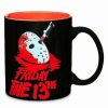 Movies * Cheap Jason Voorhees Mask And Machete Coffee Mug 20 Oz. Friday The 13Th Black