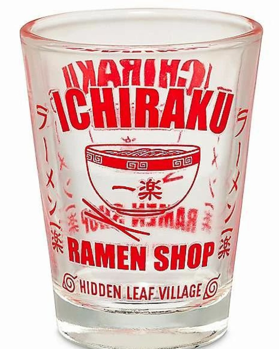 Shooters & Shot Glasses * Top 10 Ichiraku Ramen Shot Glass 2 Oz. Naruto Shippuden Clear