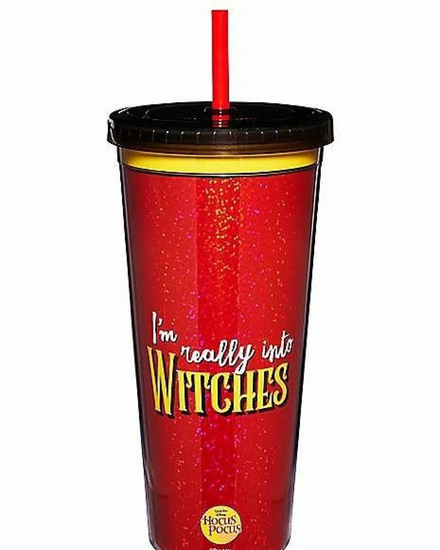 Halloween * Best Pirce Dani Dennison Cup With Straw 20 Oz. Hocus Pocus