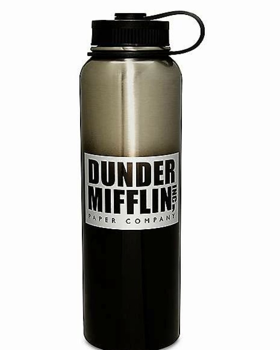 Television * Wholesale Dunder Mifflin Water Bottle 40 Oz. The Office Black