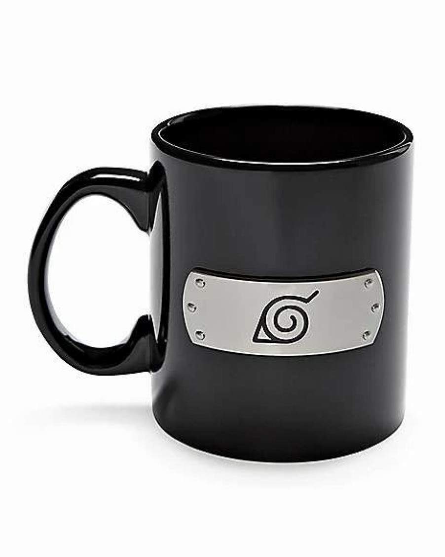 Anime * Best Pirce Naruto Headband Coffee Mug 20 Oz. Black