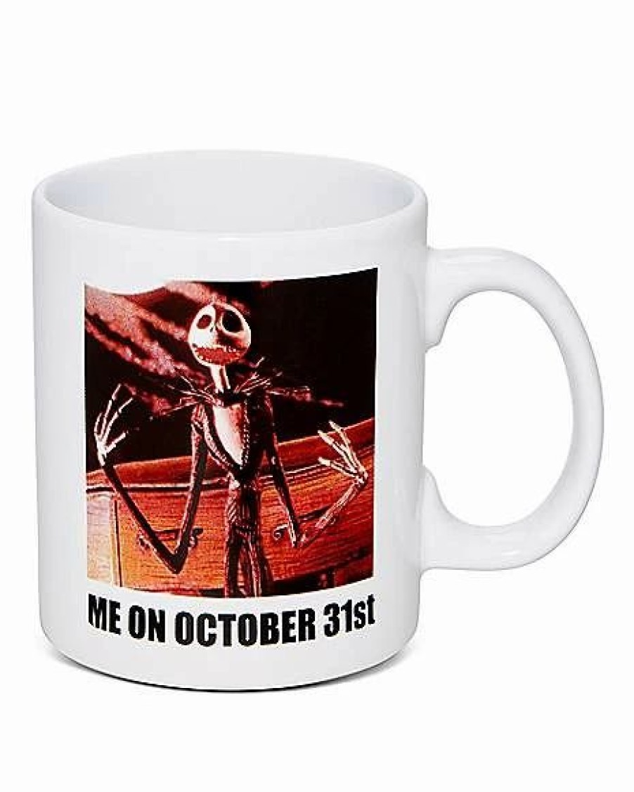 Halloween * Best Sale Jack Skellington Meme Coffee Mug 20 Oz. The Nightmare Before Christmas White