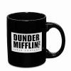 Television * Coupon Dunder Mifflin Coffee Mug 20 Oz. The Office Black