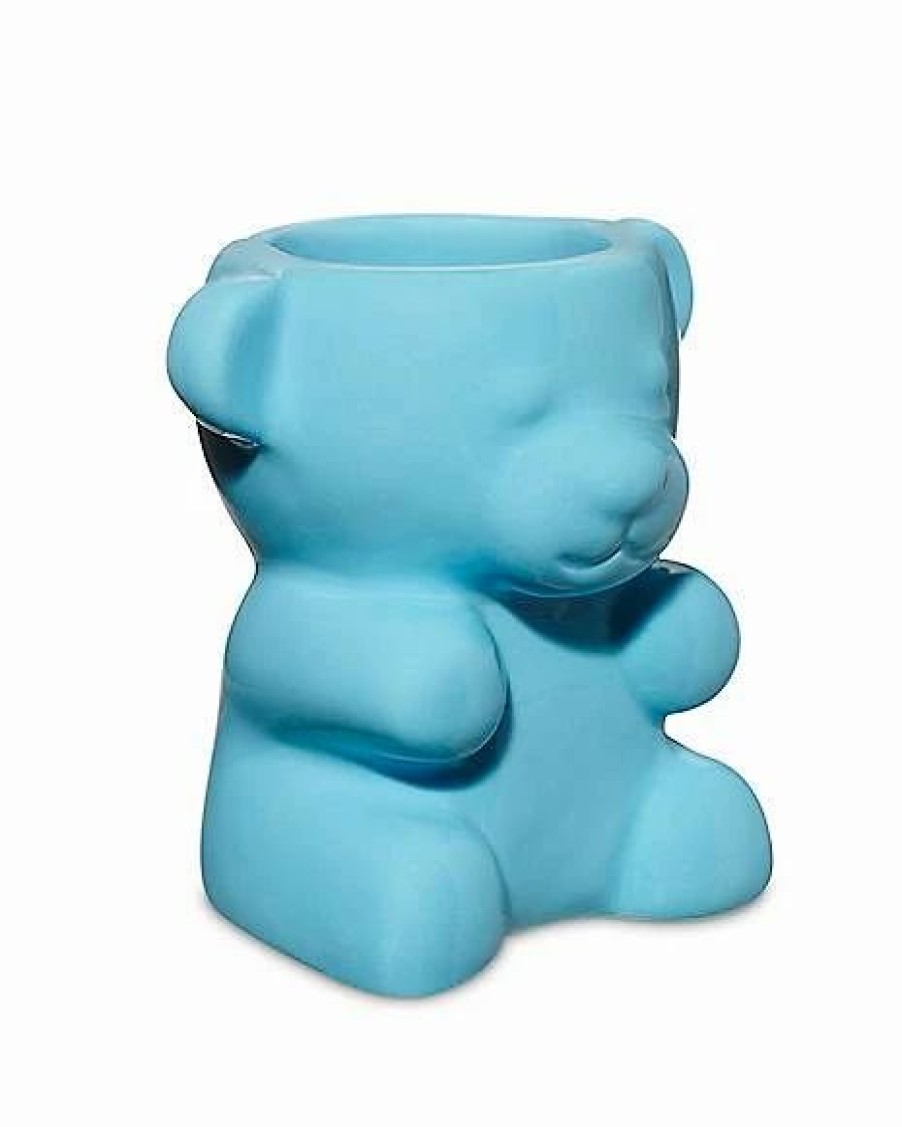 Shooters & Shot Glasses * Deals Molded Gummy Bear Shot Glass 3 Oz. Blue