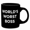 Christmas * Top 10 World'S Worst Boss Coffee Mug 20 Oz. Black