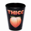 Shooters & Shot Glasses * Buy Thicc Peach Shot Glass 2 Oz. Black