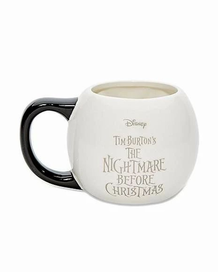 Halloween * Best Reviews Of Molded Jack Skellington Coffee Mug 20 Oz. The Nightmare Before Christmas White - Multi