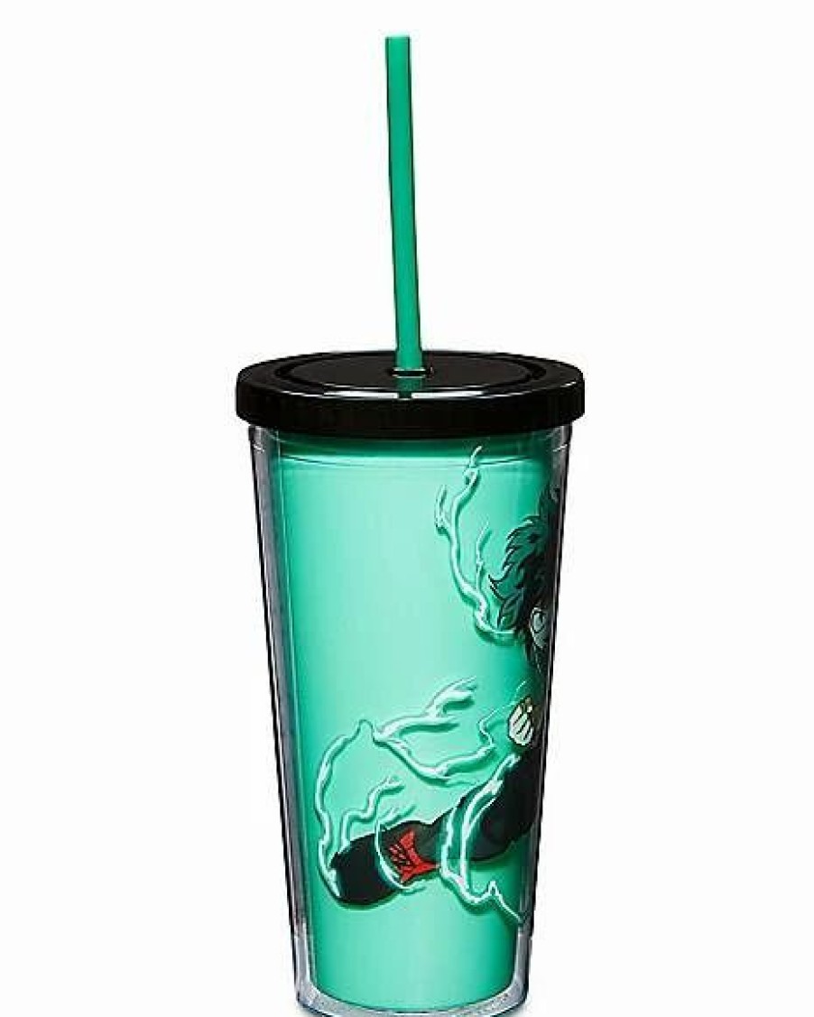 Anime * Discount My Hero Academia Deku Cup With Straw 20 Oz. Teal