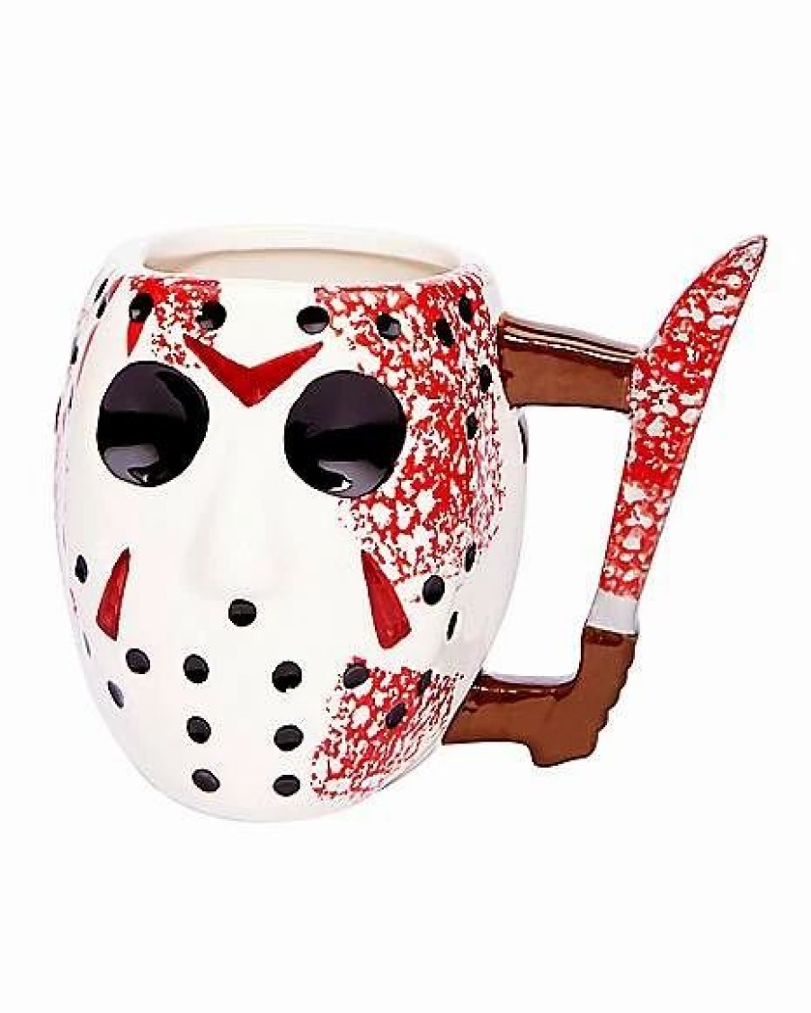 Halloween * Brand New Jason Voorhees Coffee Mug 24 Oz. Friday The 13Th