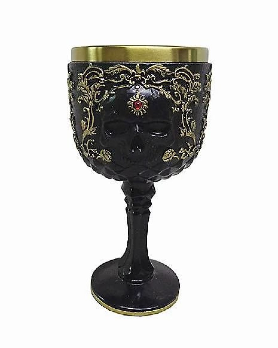 Halloween * Hot Sale Gothic Skeleton Goblet 13.5 Oz.