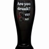 Shooters & Shot Glasses * Discount Are You Drunk Pilsner Shot Glass 3 Oz. Black