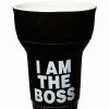 Coffee Mugs * Discount I Am The Boss Coffee Mug 16 Oz. Black