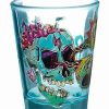 Television * Top 10 Skull Rick And Morty Shot Glass 1.5 Oz. Blue