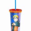 Anime * Cheap Naruto Pose Cup With Straw 20 Oz. Naruto Shippudden Blue