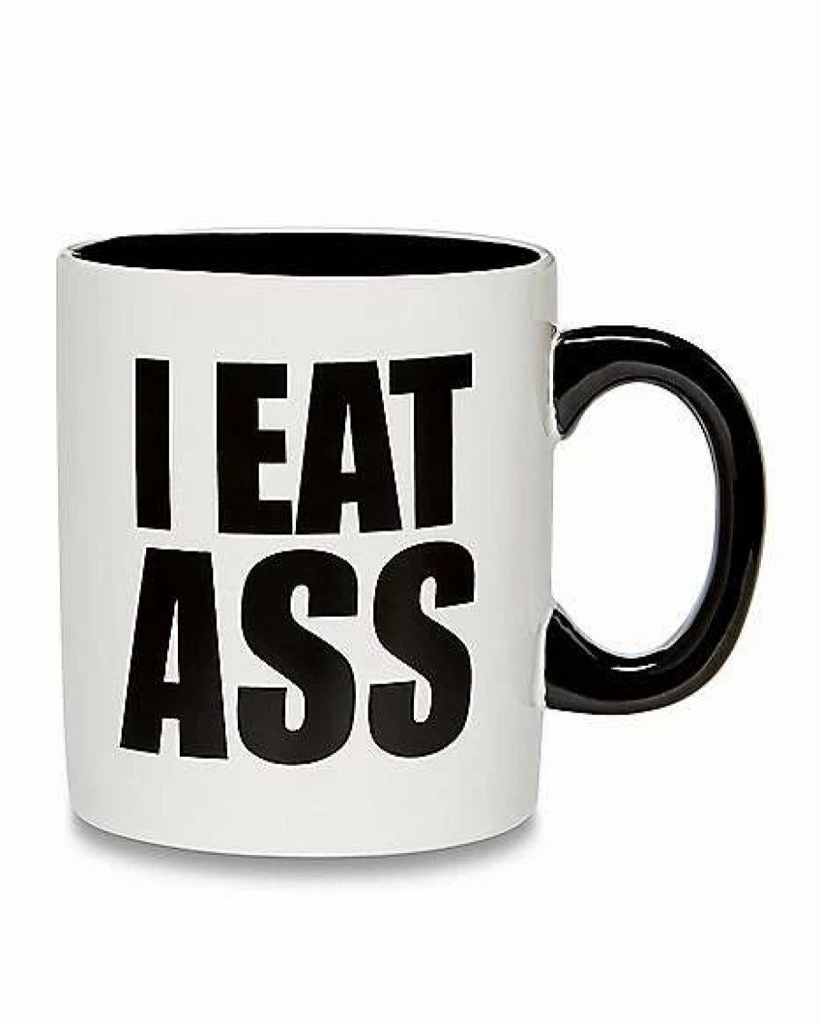 Christmas * Outlet I Eat Ass Coffee Mug 20 Oz. White