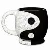 Christmas * Best Reviews Of Yin Yang Molded Coffee Mug 27 Oz. Black And White