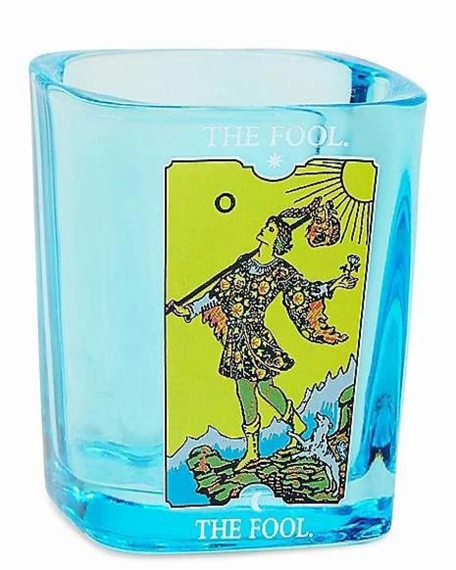 Halloween * Flash Sale The Fool Tarot Card Shot Glass 2 Oz. Blue