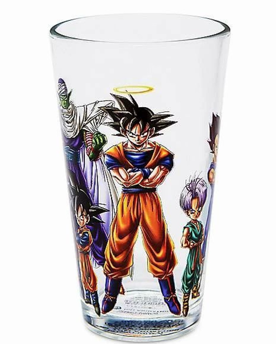 Anime * Budget Saiyan Pint Glass 16 Oz. Dragon Ball Z Multi-Color