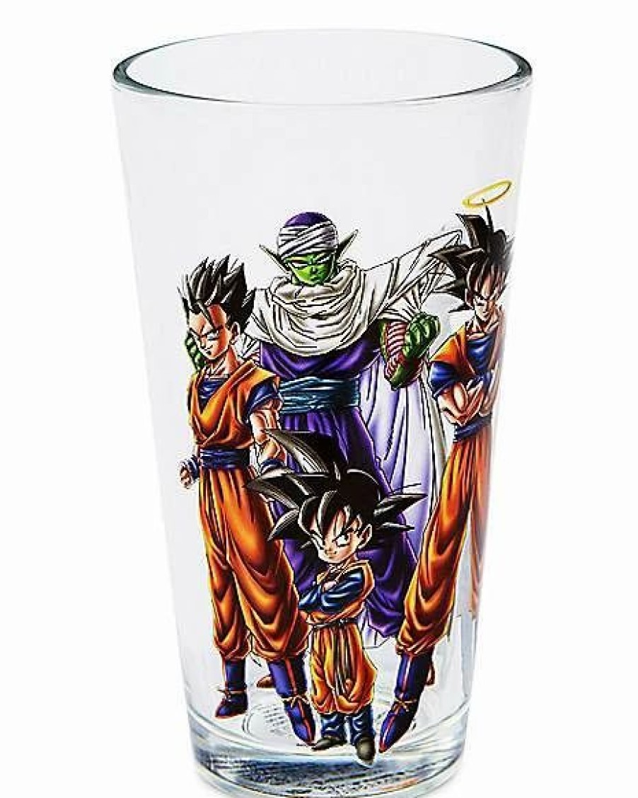 Anime * Budget Saiyan Pint Glass 16 Oz. Dragon Ball Z Multi-Color