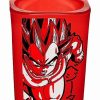 Anime * Promo Vegeta Square Shot Glass 2 Oz. Dragon Ball Z Red