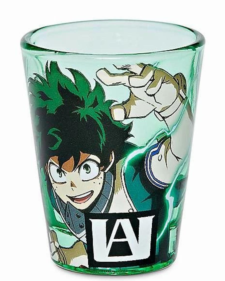 Anime * Outlet My Hero Academia Shot Glass 2 Oz. Teal