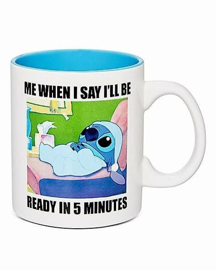 Movies * Wholesale Stitch Meme Coffee Mug 20 Oz. Lilo & Stitch White