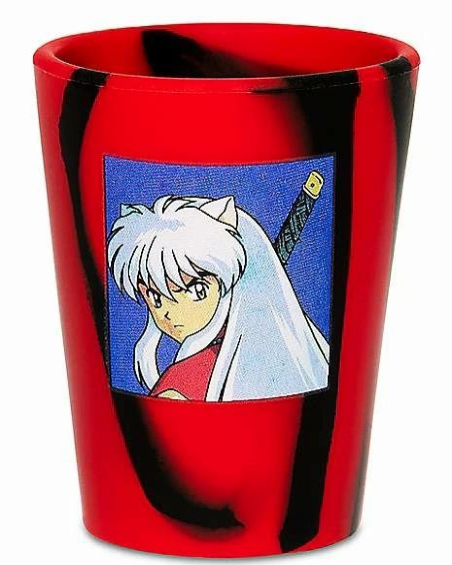 Shooters & Shot Glasses * Best Sale Inuyasha Silicone Shot Glass 2 Oz. Red