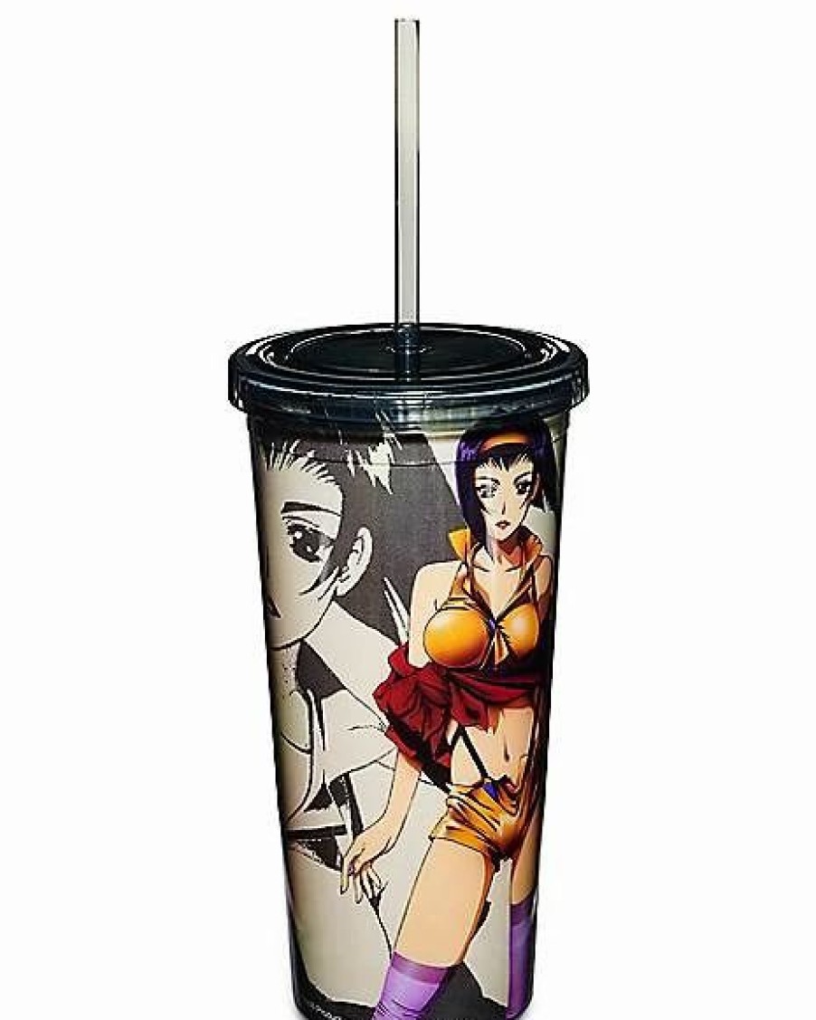 Anime * Discount Cowboy Bebop Faye Cup With Straw 20 Oz.