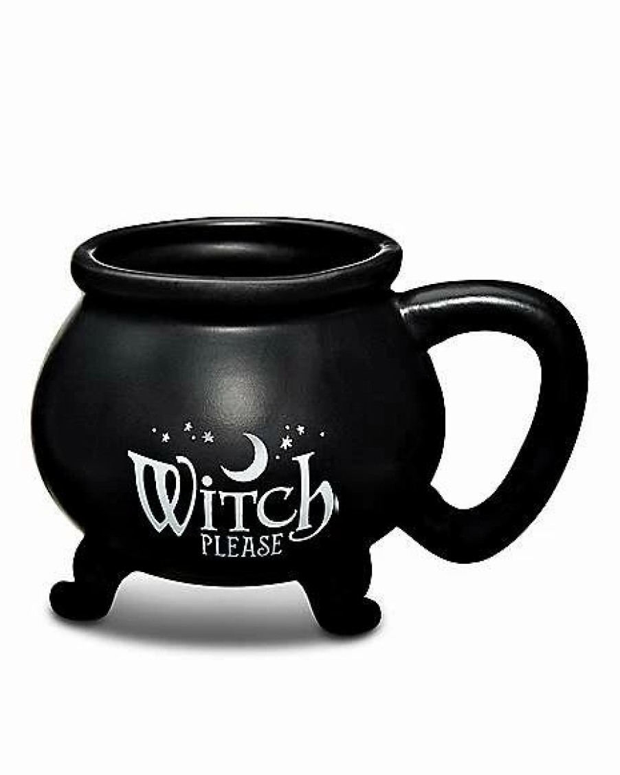 Halloween * Flash Sale Witch Please Cauldron Mug 12 Oz. Black