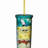 Television * New Spongebob Be Weird Cup With Straw 20 Oz. Spongebob Squarepants Multi-Color