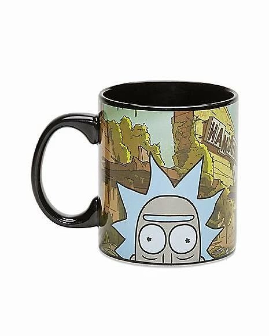 Television * Discount Rick And Morty Coffee Mug 20 Oz. Green