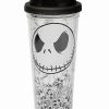 Halloween * Budget Jack Skellington Travel Mug 24 Oz. The Nightmare Before Christmas