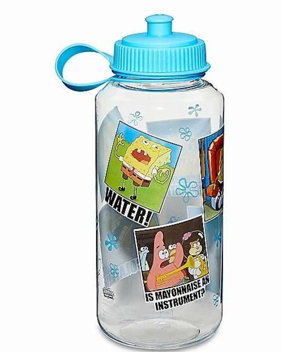 Television * Best Reviews Of Funny Scenes Spongebob Squarepants Water Bottle 32 Oz. Multi-Color