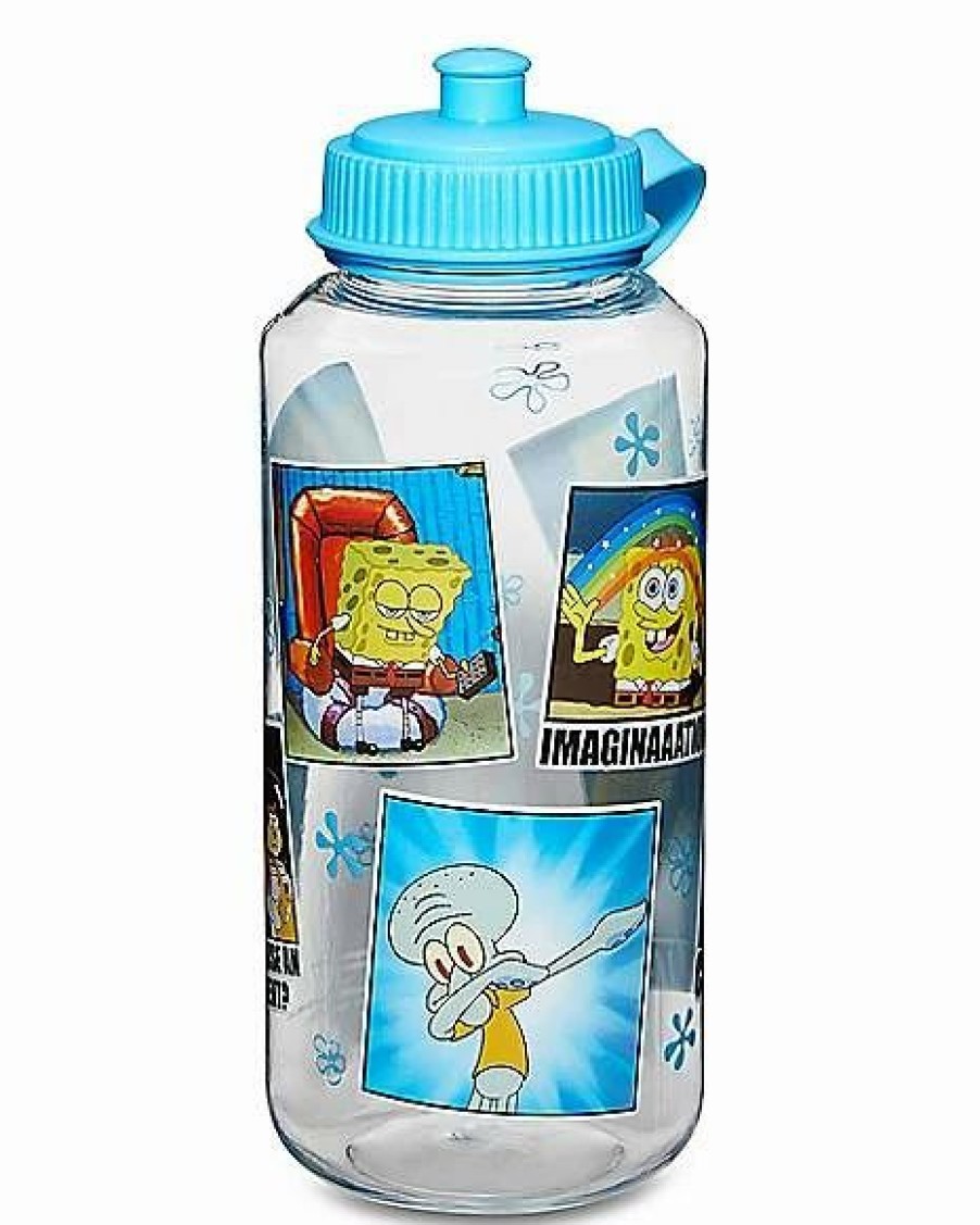 Television * Best Reviews Of Funny Scenes Spongebob Squarepants Water Bottle 32 Oz. Multi-Color