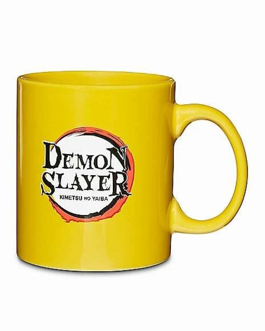 Anime * Flash Sale Group Demon Slayer Coffee Mug 20 Oz. Yellow