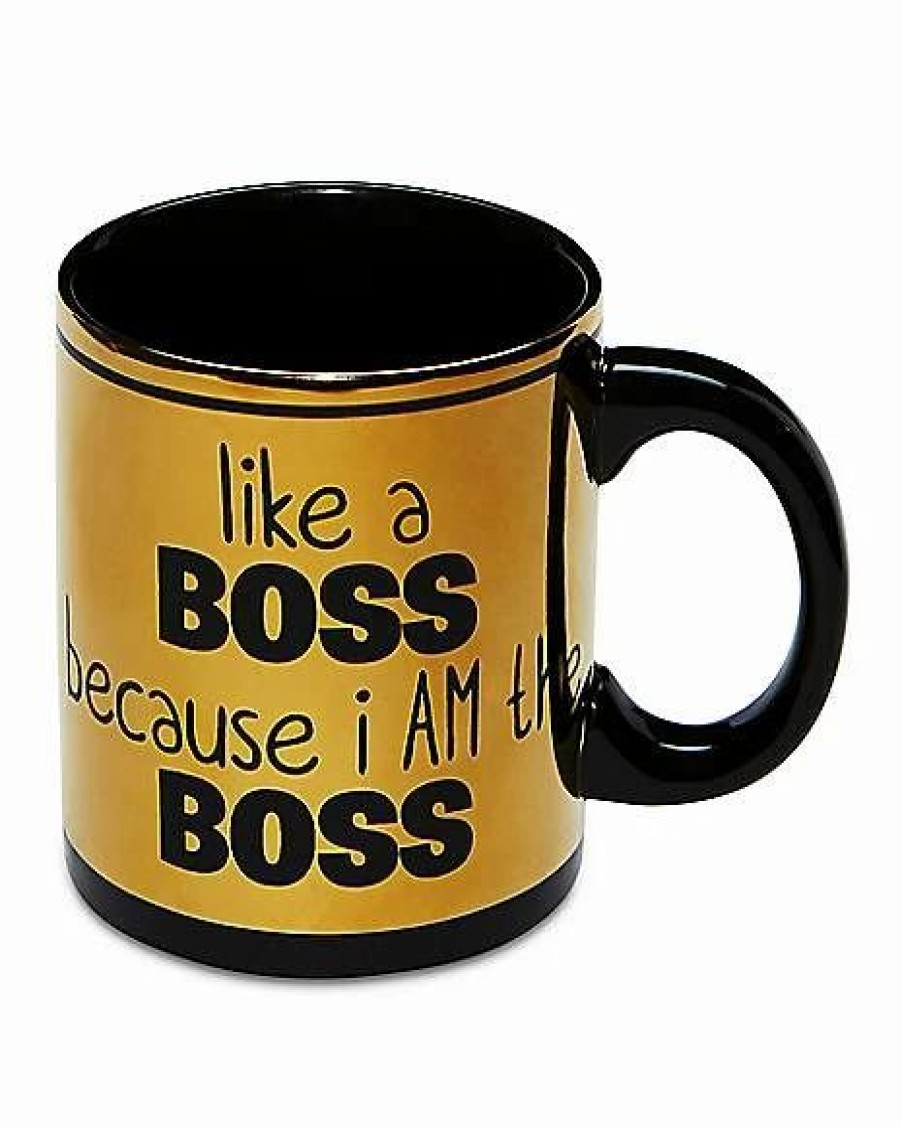 Coffee Mugs * Coupon I Am The Boss Coffee Mug 20 Oz. Multi-Color