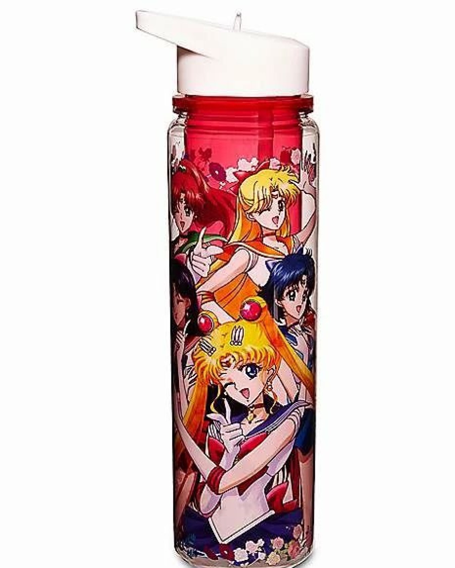 Plastic Drinkware * Best Reviews Of Guardians Water Bottle 18 Oz- Sailor Moon Crystal Red