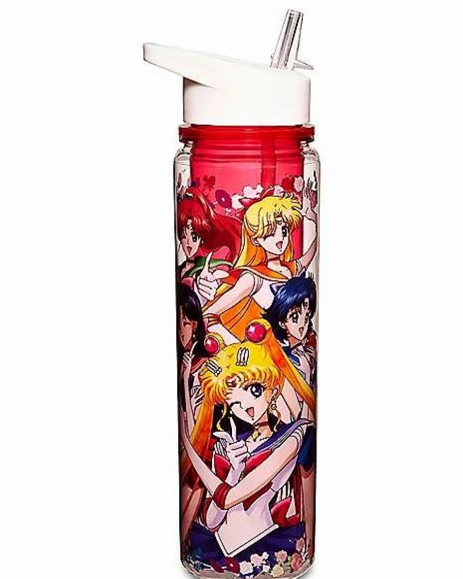 Plastic Drinkware * Best Reviews Of Guardians Water Bottle 18 Oz- Sailor Moon Crystal Red