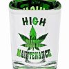 Shooters & Shot Glasses * Discount Leaf High Maintenance Shot Glass 2 Oz. Silver