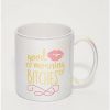 Christmas * Hot Sale Good Morning Bitches Coffee Mug 22 Oz. White