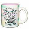 Christmas * Brand New Drink Me Butterfly Mushroom Coffee Mug 20 Oz.