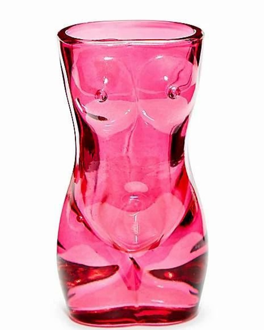 Shooters & Shot Glasses * Flash Sale Female Body Shot Glass 1.5 Oz. Pink