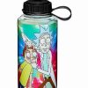 Television * Brand New Tie Dye Rick And Morty Water Bottle 32 Oz. Multi-Color