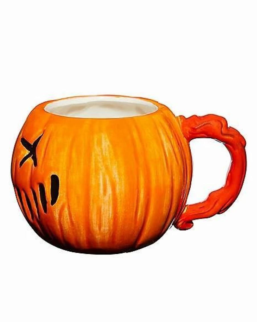 Halloween * Hot Sale Molded Pumpkin Mug 30 Oz. Trick 'R Treat